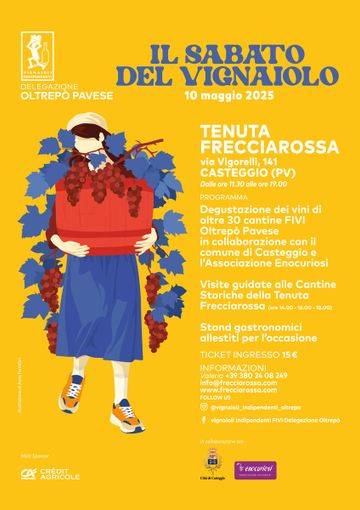 A Casteggio torna il “Sabato del vignaiolo”: un’occasione per scoprire il vino indipendente firmato Fivi