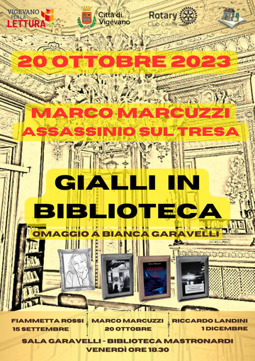 Vigevano, Gialli in biblioteca: omaggio a Bianca Garavelli