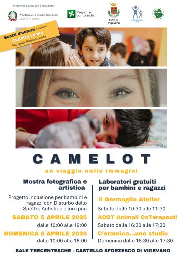 Vigevano, mostra fotografica "Camelot: un viaggio nelle immagini"