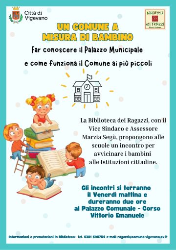 Vigevano, al via il progetto di educazione civica “Un comune a misura di bambino” Vigevano, al via il progetto di educazione civica “Un comune a misura di bambino”