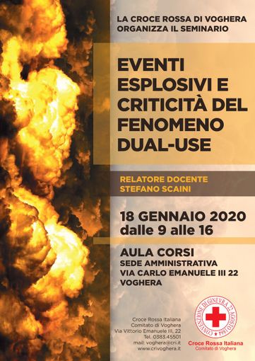 Voghera: scenari esplosivi, la Cri a lezione di sicurezza dall’esperto dell’Onu Voghera: scenari esplosivi, la Cri a lezione di sicurezza dall’esperto dell’Onu