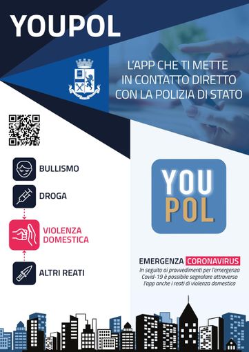 YouPol, l’app della Polizia di Stato per smartphone si aggiorna, ora sarà possibile segnalare i reati di violenza che si consumano tra le mura domestiche