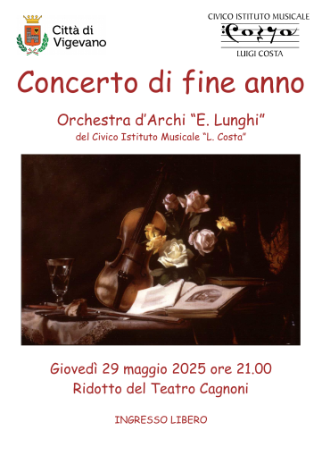 Vigevano, l'orchestra d’archi del "Costa" in concerto tra Mozart, Mendelssohn Bartholdy ed Haendel