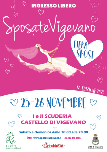 Torna SposateVigevano 25 e 26 novembre, I e II Scuderia del Castello Sforzesco Torna SposateVigevano 25 e 26 novembre, I e II Scuderia del Castello Sforzesco