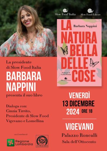A Vigevano la presentazione del nuovo libro di Barbara Nappini: La natura bella delle cose A Vigevano la presentazione del nuovo libro di Barbara Nappini: La natura bella delle cose