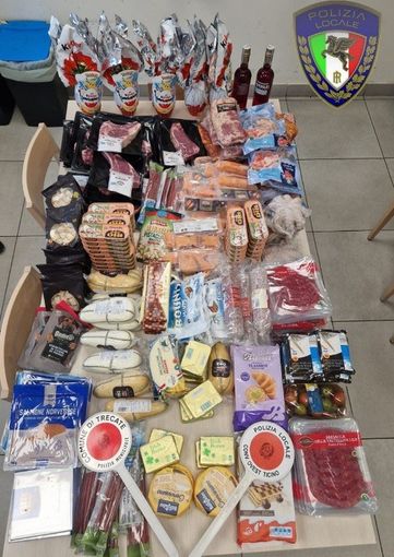 Furto di prodotti alimentari in un supermercato: tre arresti a Trecate