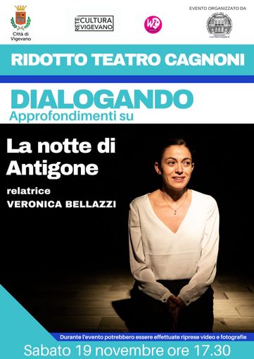 Vigevano: due incontri per l'associazione amici del Teatro Cagnoni