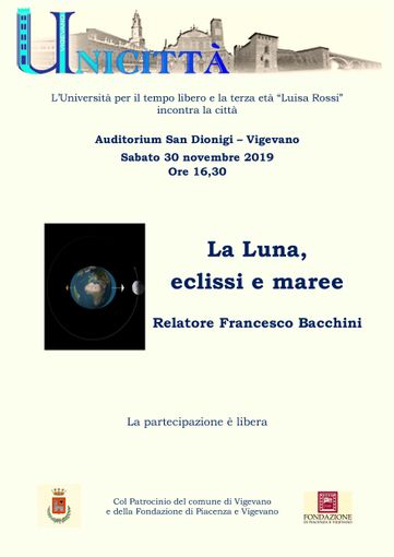 Unitre Vigevano, ciclo di conferenze Unicittà Unitre Vigevano, ciclo di conferenze Unicittà