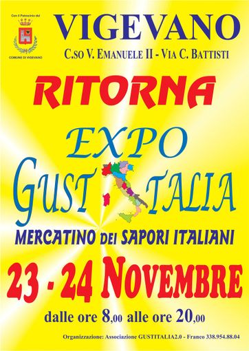 Vigevano: torna l'appuntamento con il Mercatino dei Sapori