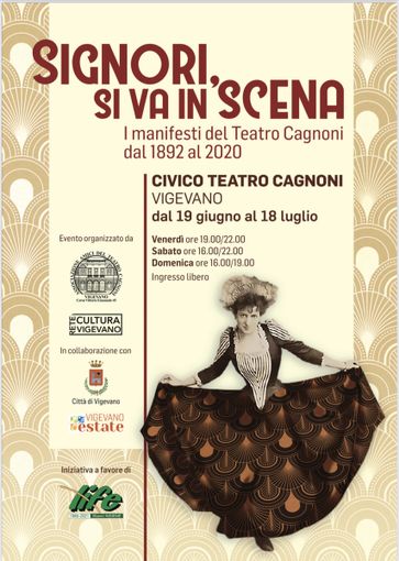 Vigevano: arriva la mostra &quot;Signori, si va in scena&quot;, manifesti del Teatro Cagnoni