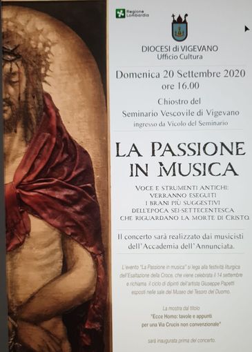 Museo del tesoro del Duomo di Vigevano: domenica 20 settembre un grande concerto per l’esposizione della Via Crucis di Giuseppe Papetti