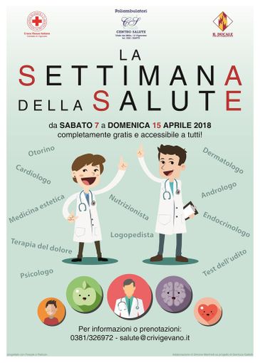 Vigevano: Non solo visite specialistiche gratuite per la "Settimana della Salute" Vigevano: Non solo visite specialistiche gratuite per la "Settimana della Salute"