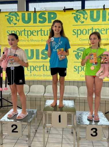 Le sincronette vigevanesi al Trofeo "I Love Sincro"