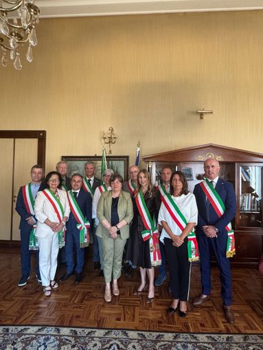 Il prefetto Francesca De Carlini incontra, a palazzo Malaspina, gli 11 sindaci neoeletti in provincia di Pavia Il prefetto Francesca De Carlini incontra, a palazzo Malaspina, gli 11 sindaci neoeletti in provincia di Pavia