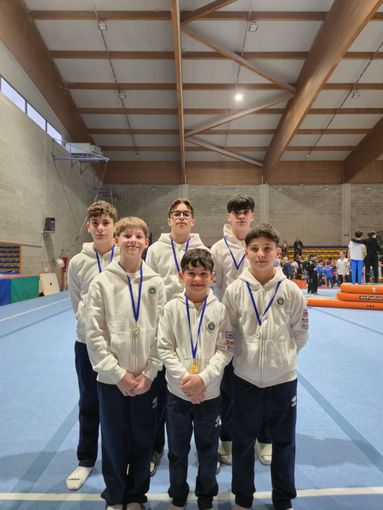 Ginnastica, La Costanza 1884 in evidenza alla seconda prova regionale Allievi Gold