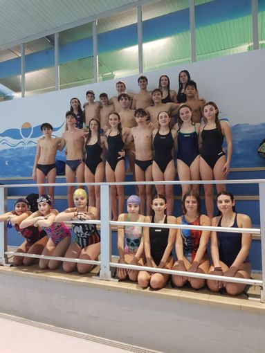 Nella foto: gli atleti dell’ H2SPORT che hanno gareggiato nella terza prova della Coppa Los Angeles