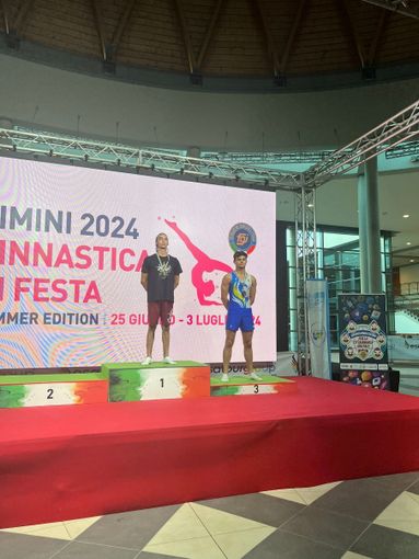 Ginnastica: Alessandro Di Marco (Costanza Mortara) conquista il terzo posto alle finali nazionali