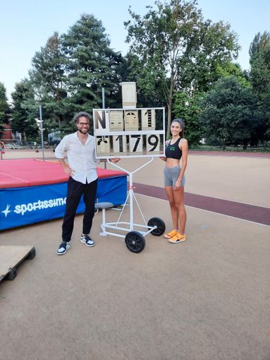 Atletica Vigevano, Gloria Polotto minimo per i campionati italiani assoluti nel salto in alto Atletica Vigevano, Gloria Polotto minimo per i campionati italiani assoluti nel salto in alto