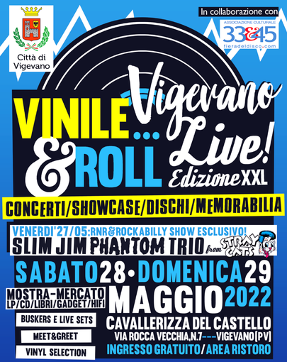 Vigevano Vinile...& Roll 2022 Live Vigevano Vinile...& Roll 2022 Live