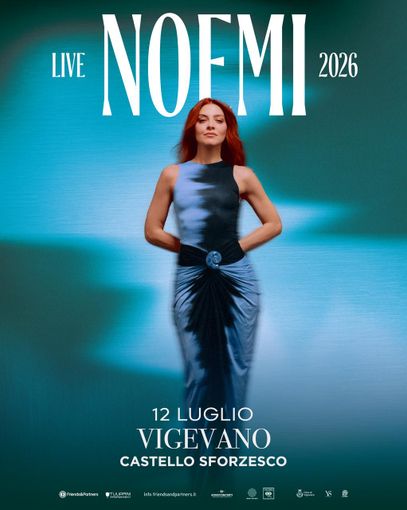 Vigevano in Castello 2026, in calendario arriva il tour di Noemi Vigevano in Castello 2026, in calendario arriva il tour di Noemi