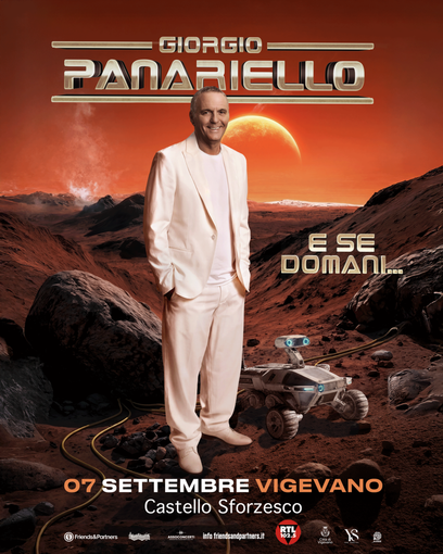 "Vigevano in Castello", il 7 settembre arriva Giorgio Panariello "Vigevano in Castello", il 7 settembre arriva Giorgio Panariello