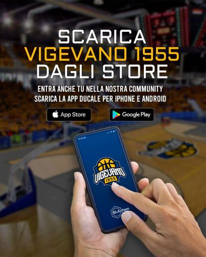 Basket serie A2, novità in arrivo sull'app di Vigevano 1955
