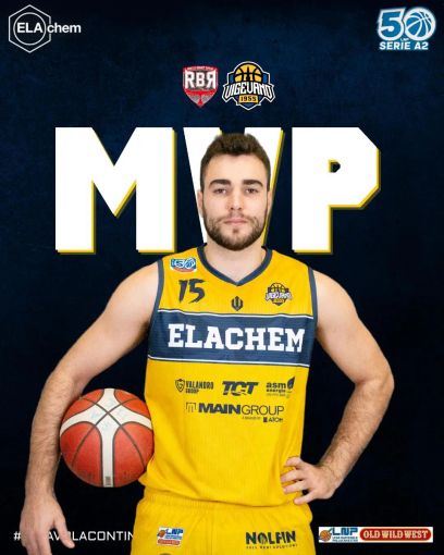 Basket serie A2: Stefanini "MVP Ducale" della 35esima giornata, consolida la leadership nella generale