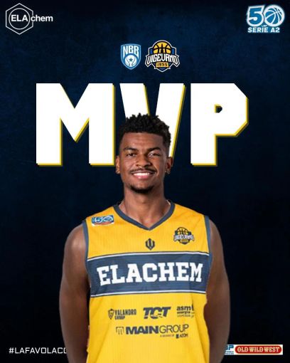 Basket serie A2, Francis &quot;MVP Ducale&quot; della 36sima giornata. Stefanini sempre leader della generale