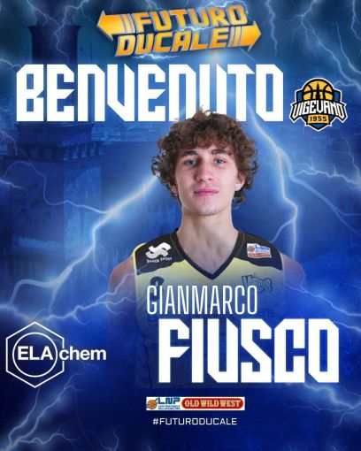 Basket serie B, Gianmarco Fiusco in maglia gialloblu nella stagione 2025/26
