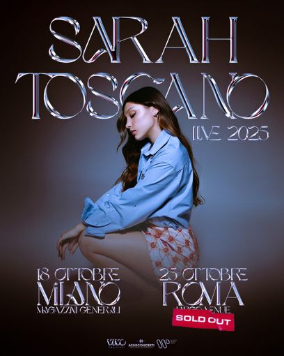 Musica, è già sold out la data di Roma del concerto di Sarah Toscano Musica, è già sold out la data di Roma del concerto di Sarah Toscano