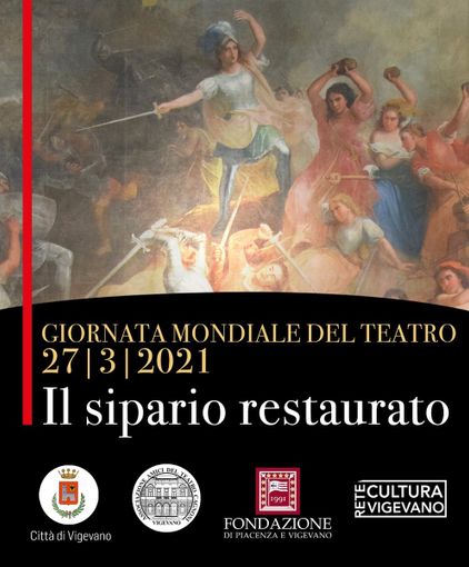 Vigevano, domani verrà presentato il sipario storico: "Assedio alla Città di Vigevano" sulla pagina Facebook del teatro Cagnoni Vigevano, domani verrà presentato il sipario storico: "Assedio alla Città di Vigevano" sulla pagina Facebook del teatro Cagnoni