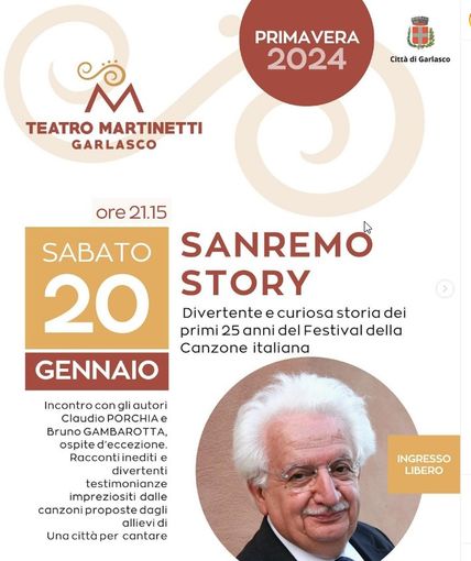 Garlasco: presentata la stagione 2024 del teatro Martinetti Garlasco: presentata la stagione 2024 del teatro Martinetti