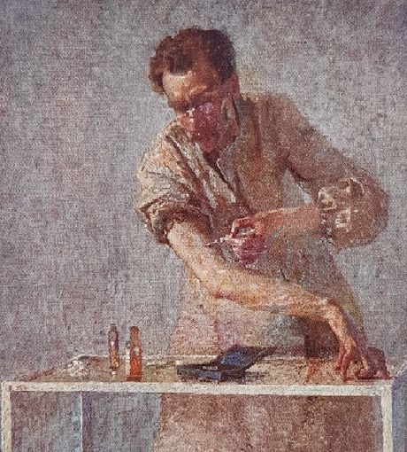 Mede: donata una stampa dell'Eroe" di Giuseppe Amisani all'ospedale San Martino Mede: donata una stampa dell'Eroe" di Giuseppe Amisani all'ospedale San Martino