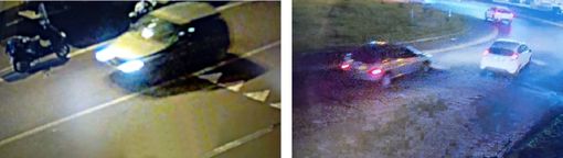 I fotogrammi diffusi dalla Polizia Stradale