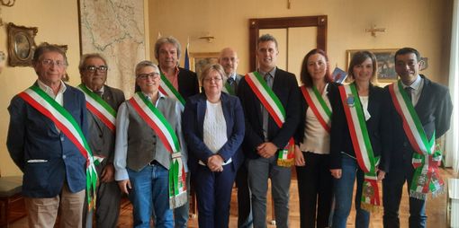 Pavia: Il prefetto Francesca De Carlini incontra a palazzo Malaspina i sindaci neo eletti Pavia: Il prefetto Francesca De Carlini incontra a palazzo Malaspina i sindaci neo eletti