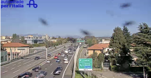 Le code di questa mattina in Autolaghi Le code di questa mattina in Autolaghi