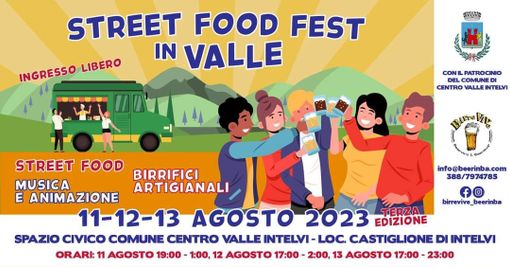 Como: “Street food fest in valle”, torna con la sua 3°edizione