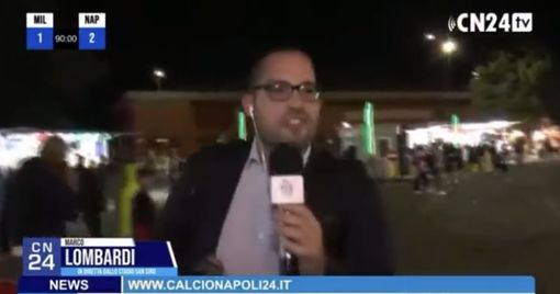 Aggredì giornalista napoletano a San Siro, 5 anni di Daspo a tifoso milanista
