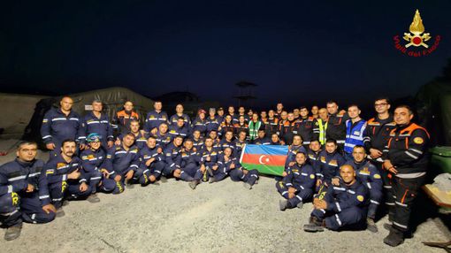 Un Vigile del Fuoco del comando di Pavia nella commissione delle Nazioni Unite Insarag in Azerbaigian Un Vigile del Fuoco del comando di Pavia nella commissione delle Nazioni Unite Insarag in Azerbaigian