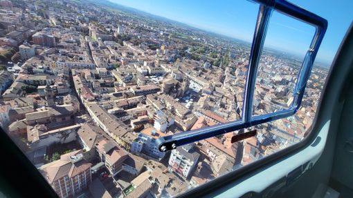 Ricognizione aerea dei carabinieri su Voghera e la Lomellina