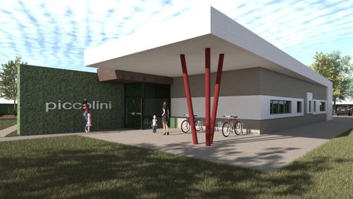 Vigevano, i primi rendering del progetto per il nuovo asilo ai Piccolini