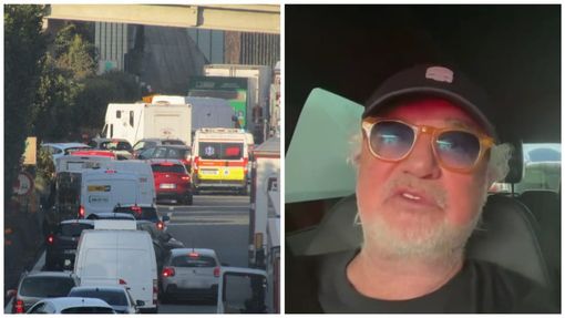 Caos con 25 chilometri di coda in Liguria, lo sfogo di Briatore: «E' uno scandalo, si fa in tempo a morire»