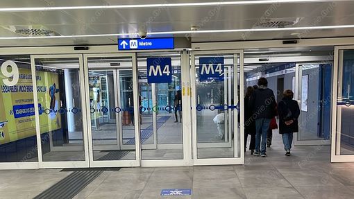 A Milano primo viaggio della M4 A Milano primo viaggio della M4