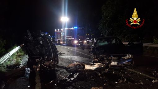 FOTO. Le immagini del tragico incidente sulla statale Bronese FOTO. Le immagini del tragico incidente sulla statale Bronese