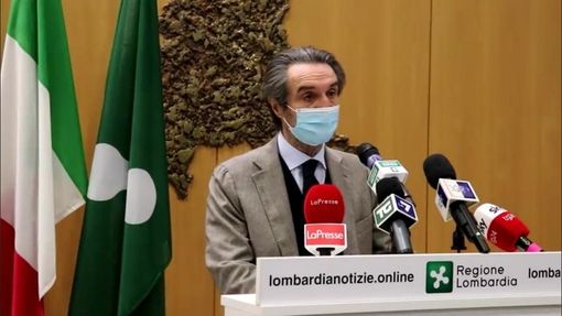 Fontana: «Disappunto per i cittadini che non possono andare dai parenti in comuni diversi, magari a 500 metri da casa»