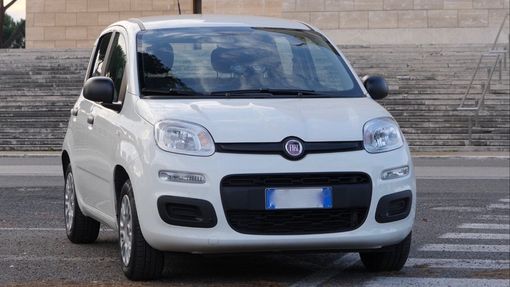 Un modello della mitica Fiat Panda