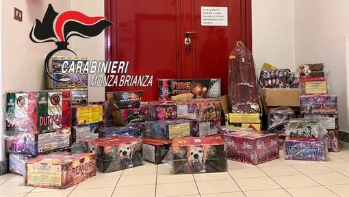 I botti di Capodanno sequestrati dai carabinieri