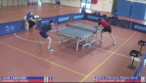 Tennistavolo serie A1: trasferta amara per la Pellicceria Cane Vigevano. Troppo forte il Circolo Prato Tennistavolo serie A1: trasferta amara per la Pellicceria Cane Vigevano. Troppo forte il Circolo Prato