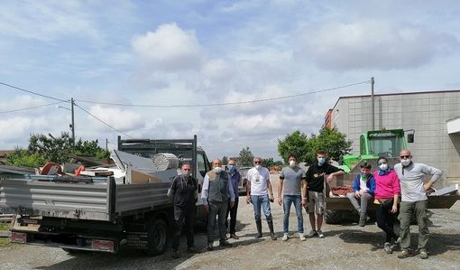 foto tratta dalla pagina Facebook del sindaco di Mede Giorgio Guardamagna foto tratta dalla pagina Facebook del sindaco di Mede Giorgio Guardamagna