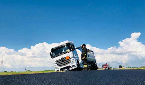 foto tratta dal profilo Instagram dei Vigili del fuoco di Mortara foto tratta dal profilo Instagram dei Vigili del fuoco di Mortara